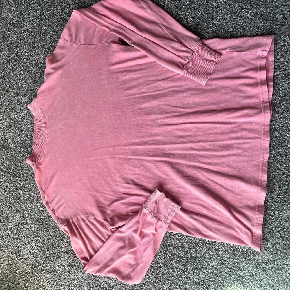 SO brand mock turtleneck long sleeve tee